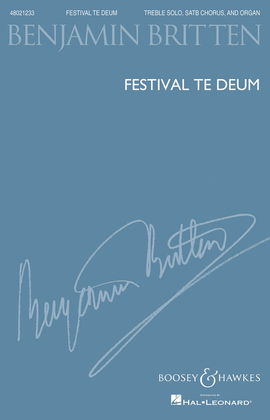 Book cover for Festival Te Deum