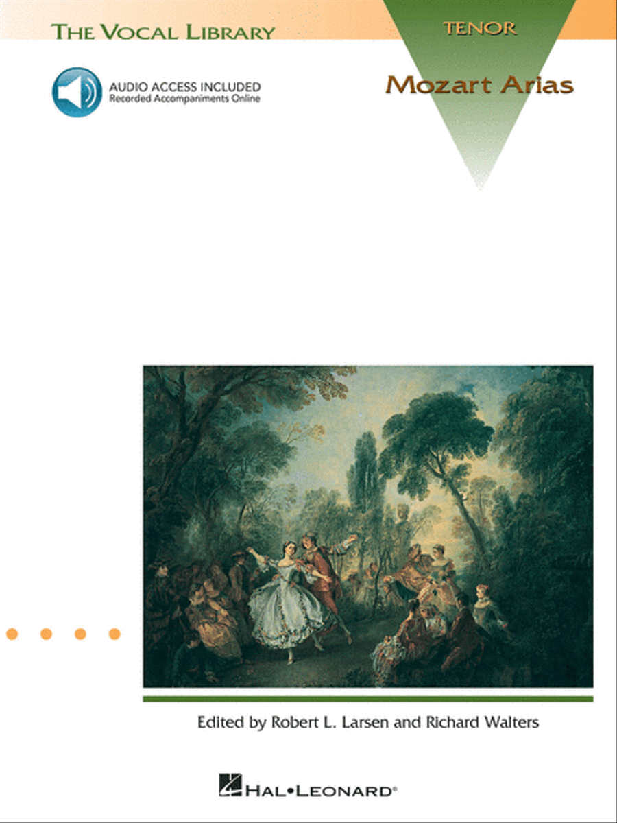 Mozart Arias for Tenor Mozart Arias for Tenor Voice Solo scores gallery preview page 1