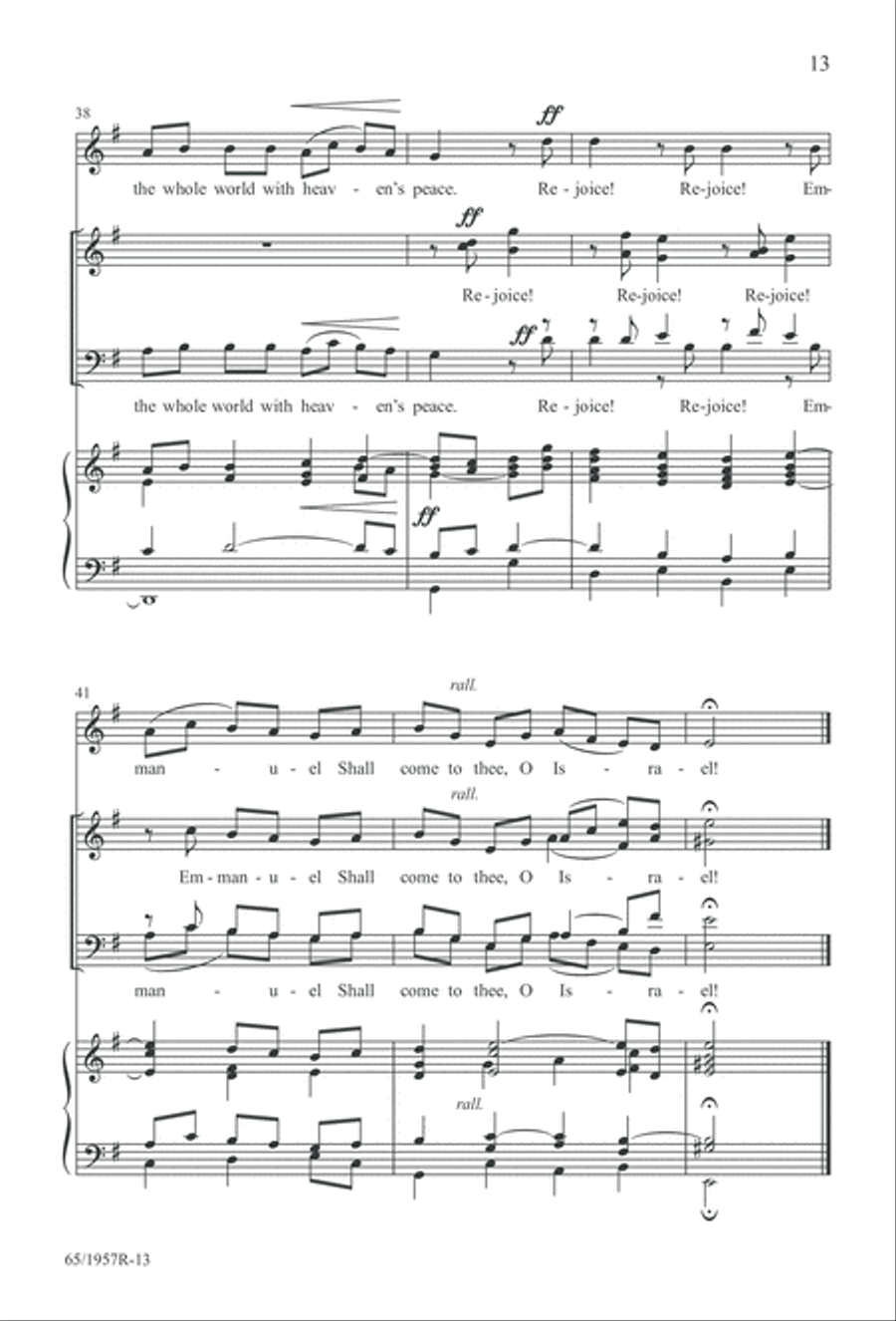Festival of Lessons and Carols 4-Part scores gallery preview page 14