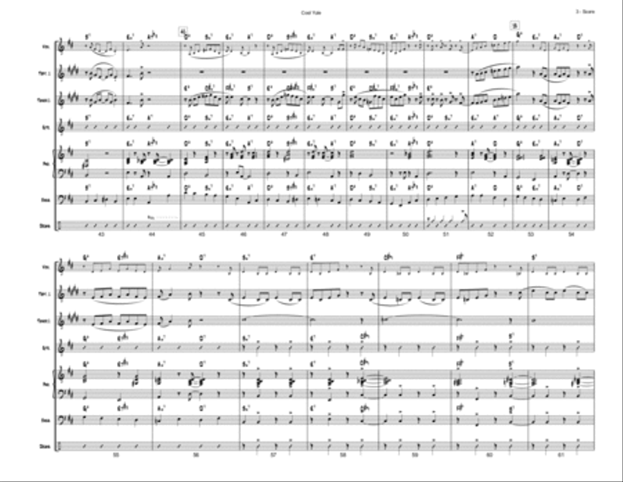 Cool Yule Large Ensemble scores gallery preview page 3