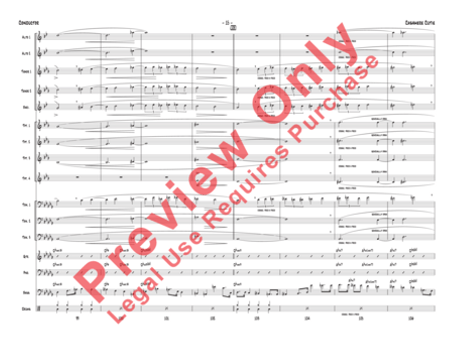 Cashmere Cutie Jazz Ensemble scores gallery preview page 16