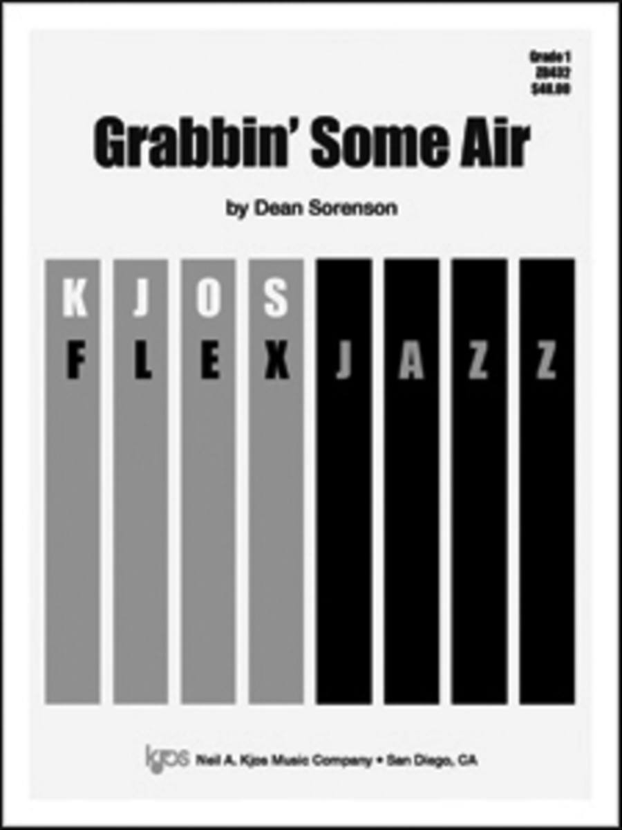 Grabbin' Some Air (Score) Jazz Ensemble scores gallery preview page 1