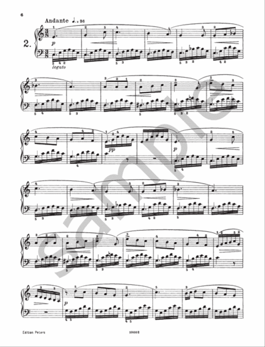 25 Studies Op. 47 for Piano Piano Method scores gallery preview page 5