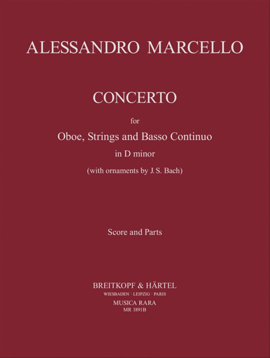 Concerto in D minor Orchestra scores gallery preview page 1