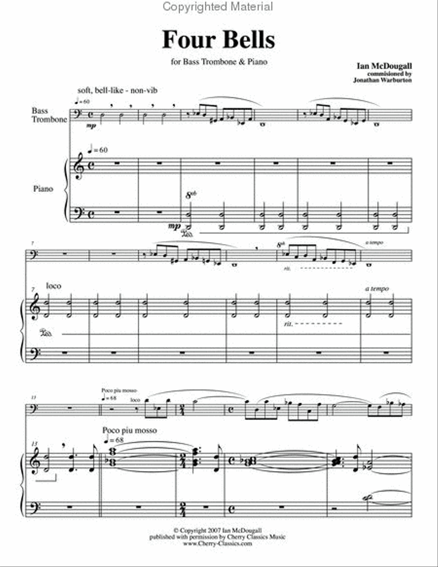 Four Bells Four Bells Trombone scores gallery preview page 2