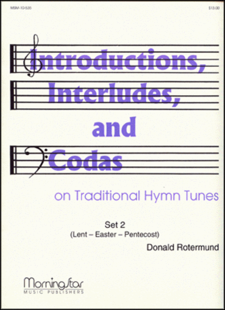 Introductions, Interludes & Codas on Traditional Hymns, Set 2