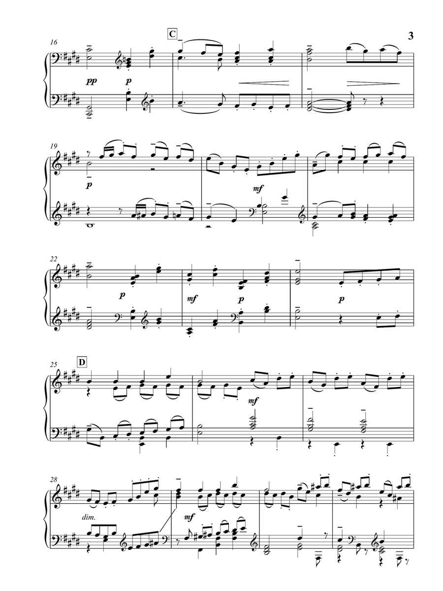 Suite from the Partita No. 3 in E Major for Solo Violin, BWV 1006: II. Gavotte Violin Solo scores gallery preview page 4