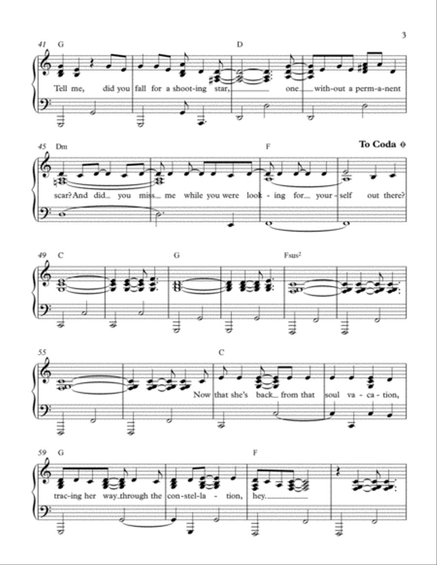 Drops Of Jupiter (Tell Me) Voice scores gallery preview page 3