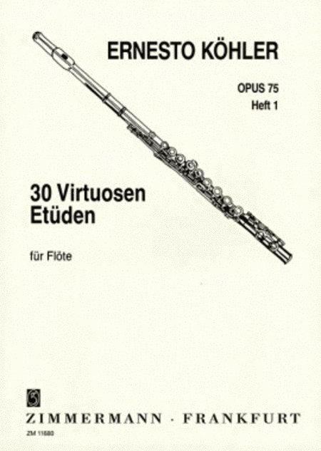30 Virtuoso Etudes Op. 75 Heft 1