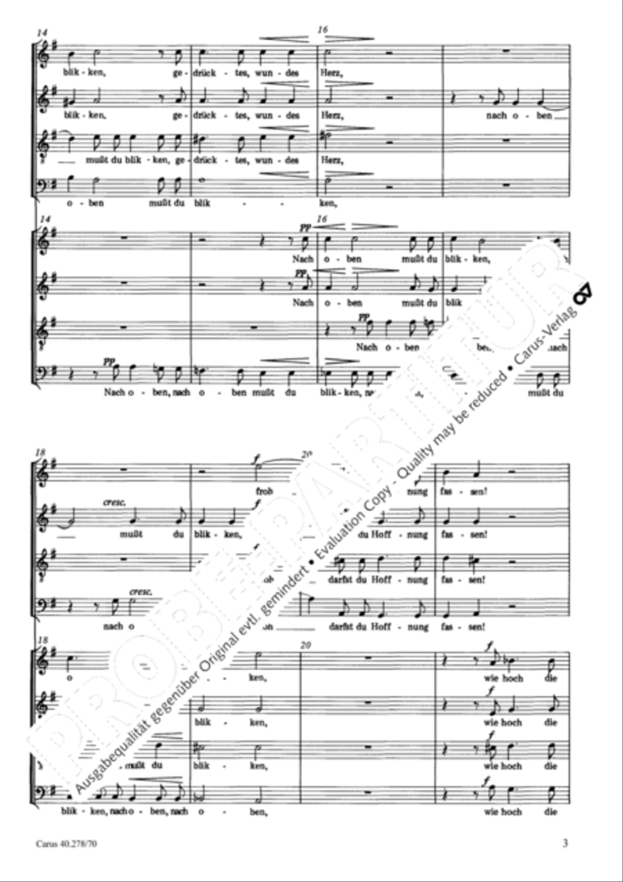 Zuversicht 4-Part scores gallery preview page 4