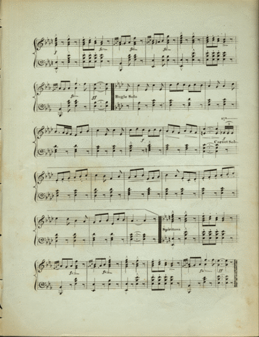 The New York City Guard's Quick Step Piano Solo scores gallery preview page 2