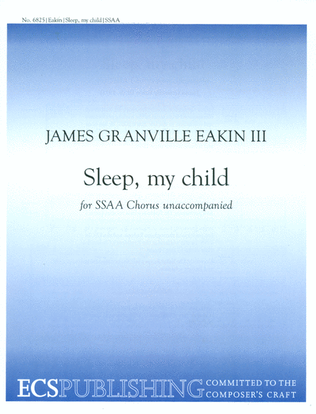 Book cover for Sleep, My Child