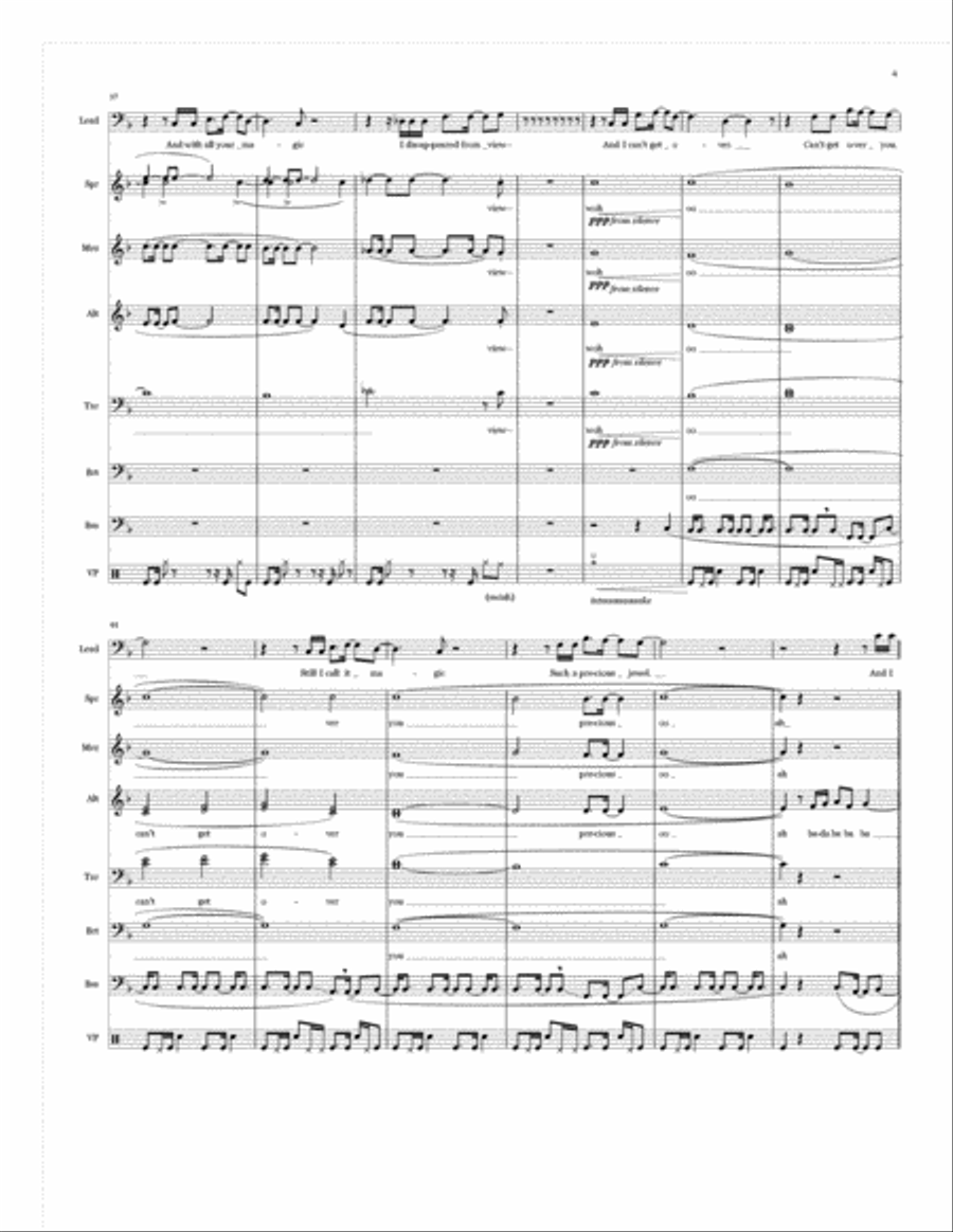 Magic 4-Part scores gallery preview page 4