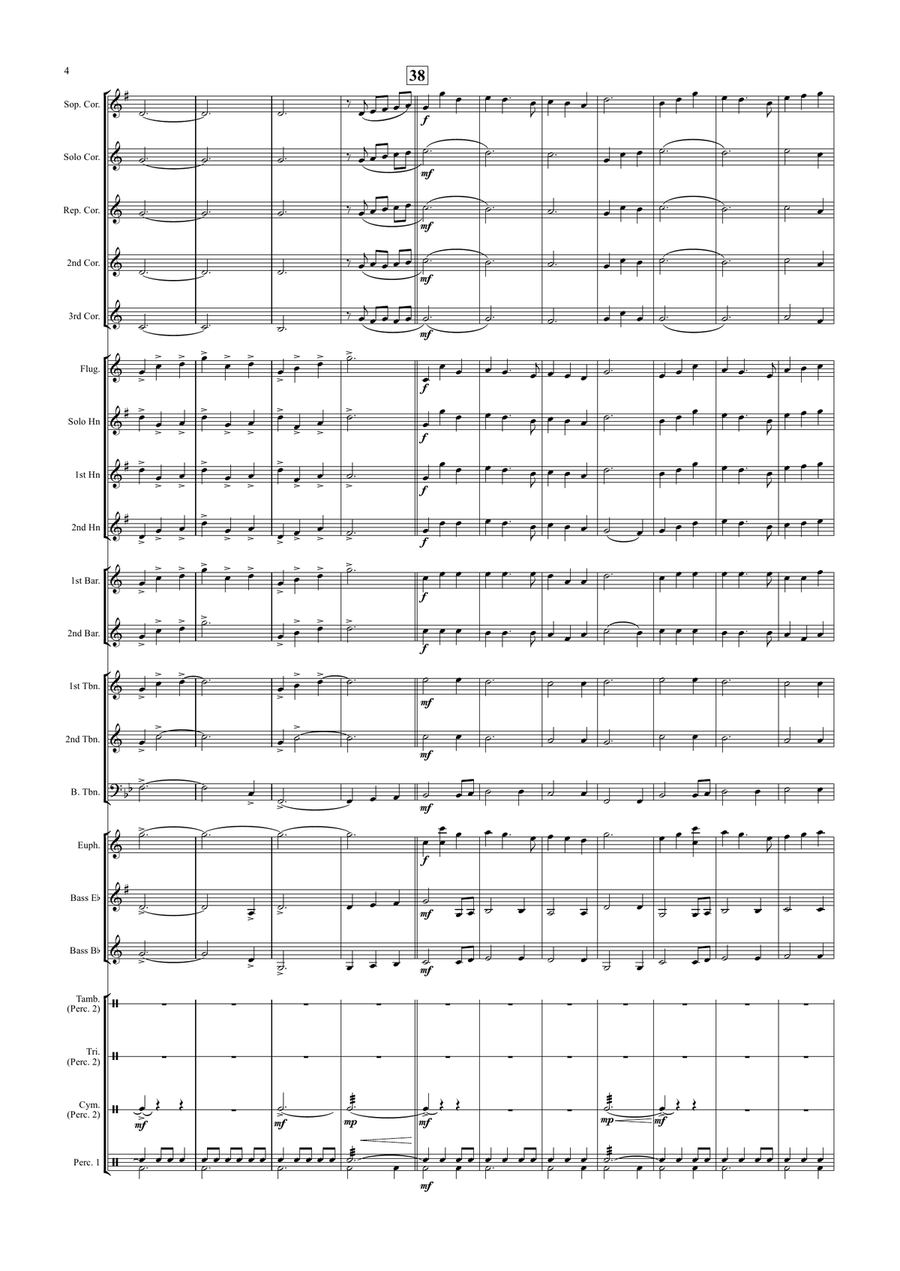 Trish (Brass Band) Brass Band scores gallery preview page 4