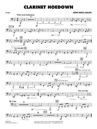Clarinet Hoedown - Tuba
