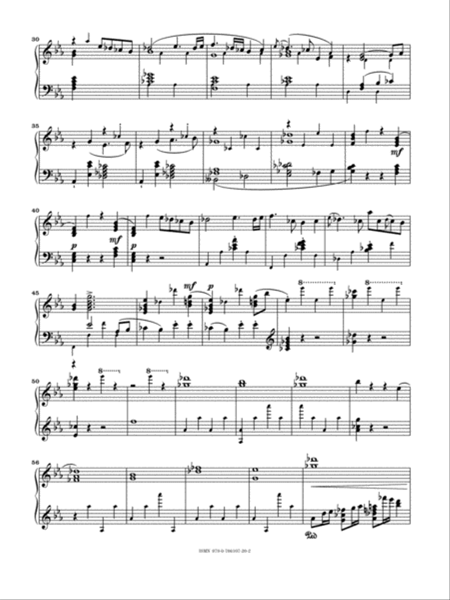 Ian Ring - Opus Arcana - 10 - Wheel of Fortune Piano Solo scores gallery preview page 4