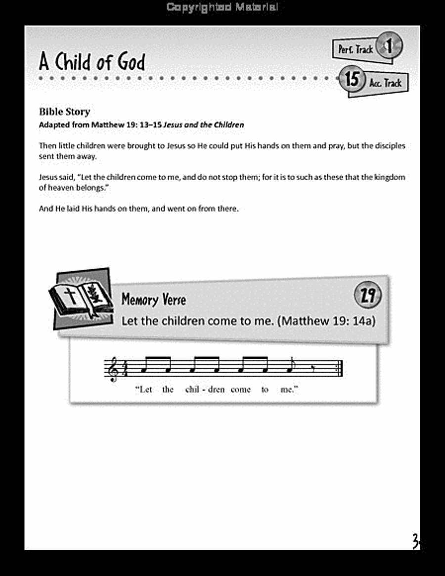 I Am a Child of God Unison Choir scores gallery preview page 2