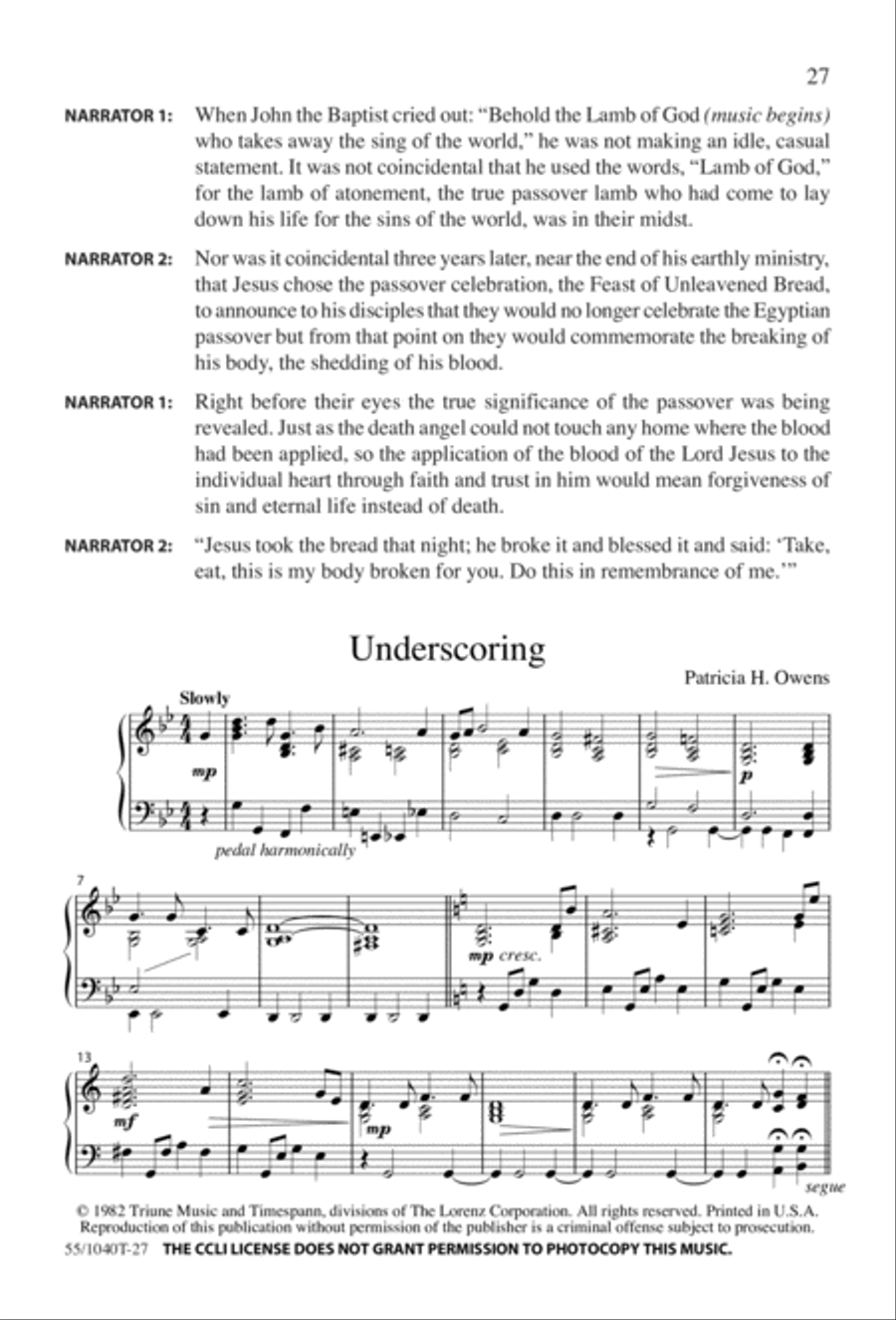 Arise, Rejoice! 3-Part scores gallery preview page 29