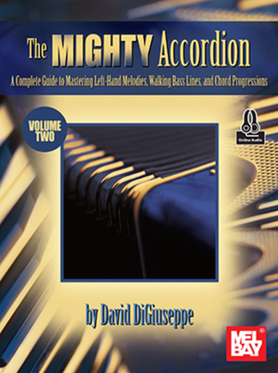 Book cover for The Mighty Accordion, Volume Two