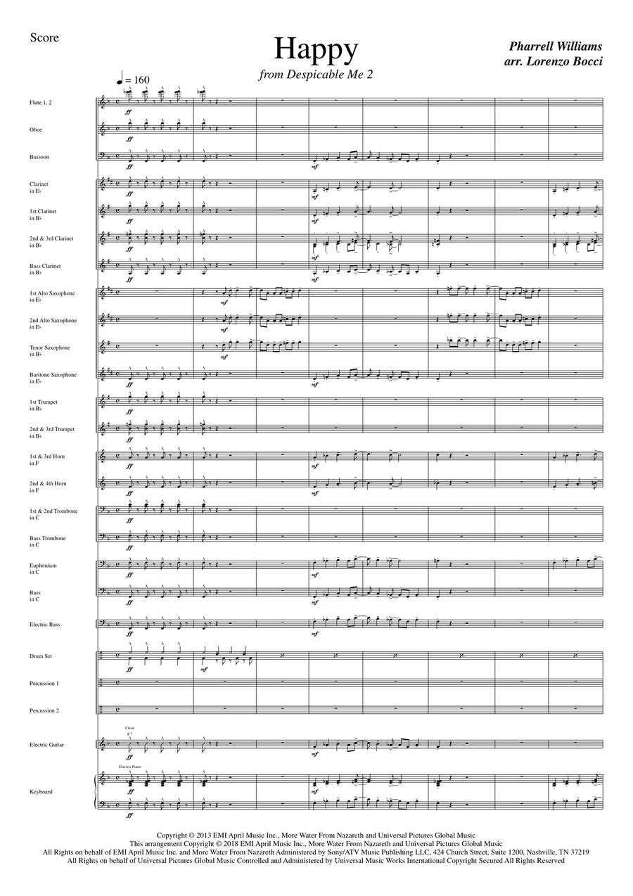 Happy Concert Band scores gallery preview page 3