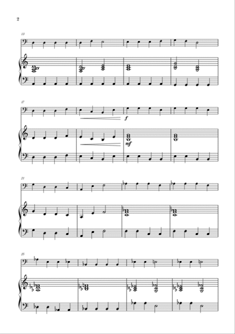 This Is Halloween Piano scores gallery preview page 2