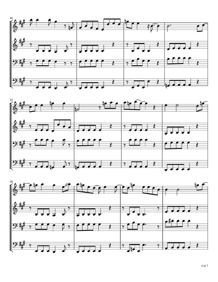 Mississippi Queen Brass Ensemble scores gallery preview page 5
