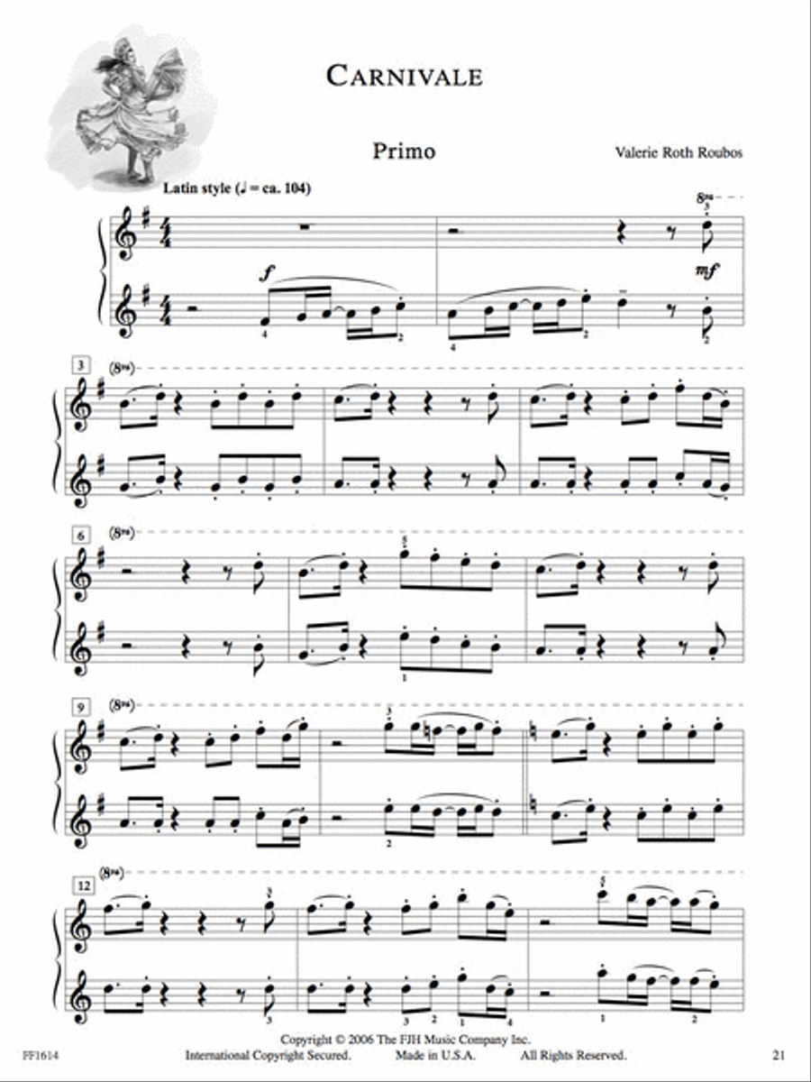 In Recital Duets In Recital Duets Piano Method scores gallery preview page 4