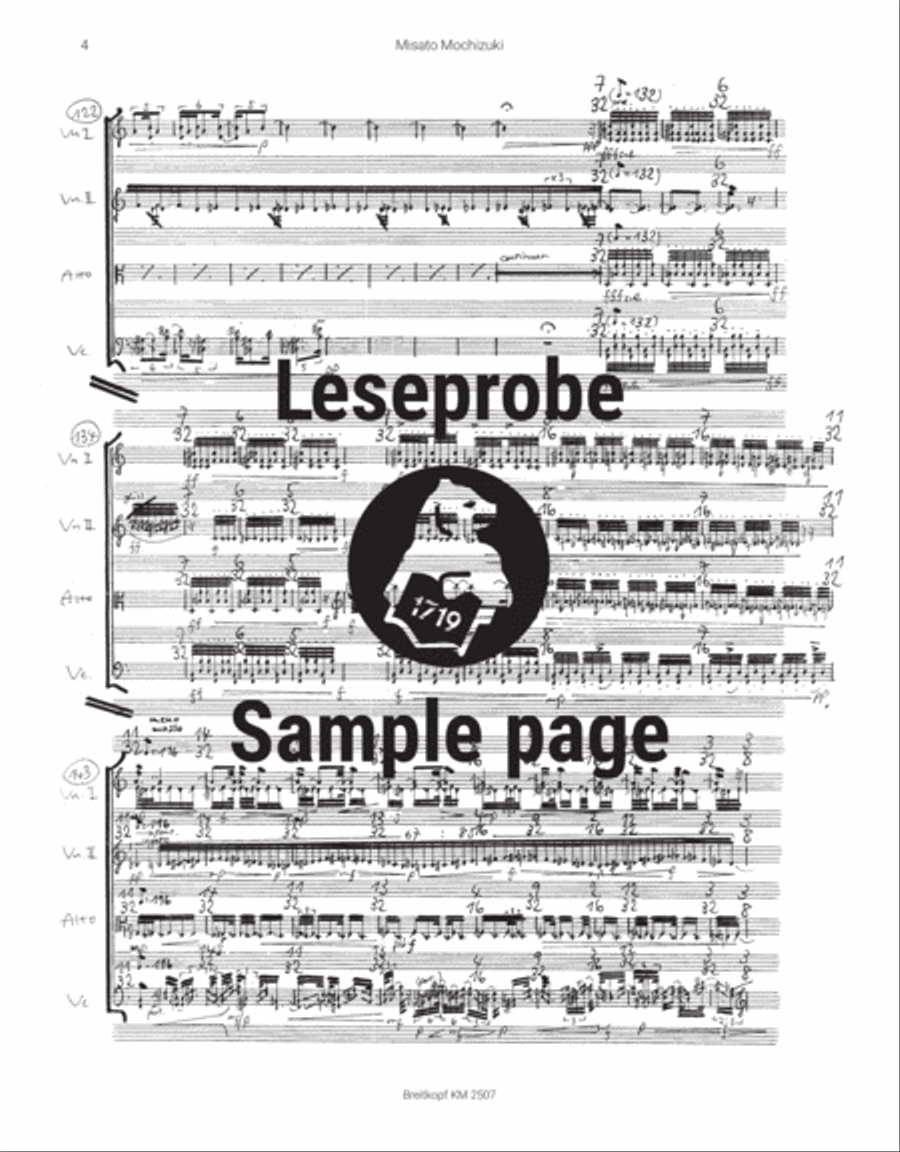Terres rouges Terres rouges String Quartet scores gallery preview page 5