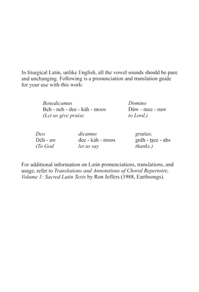 Benedicamus Domino image number null