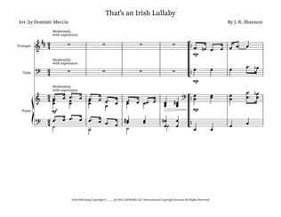 That's An Irish Lullaby