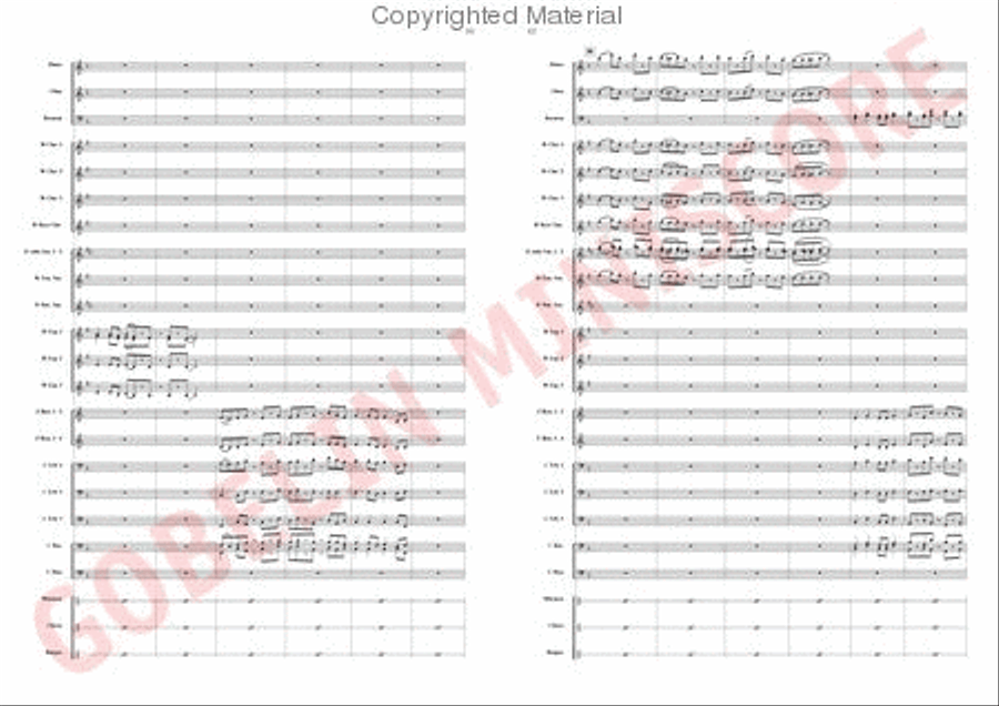 Christmas Calypso Concert Band scores gallery preview page 6