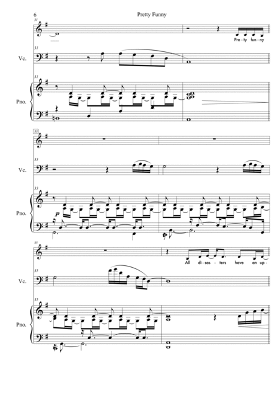 Pretty Funny Small Ensemble scores gallery preview page 6