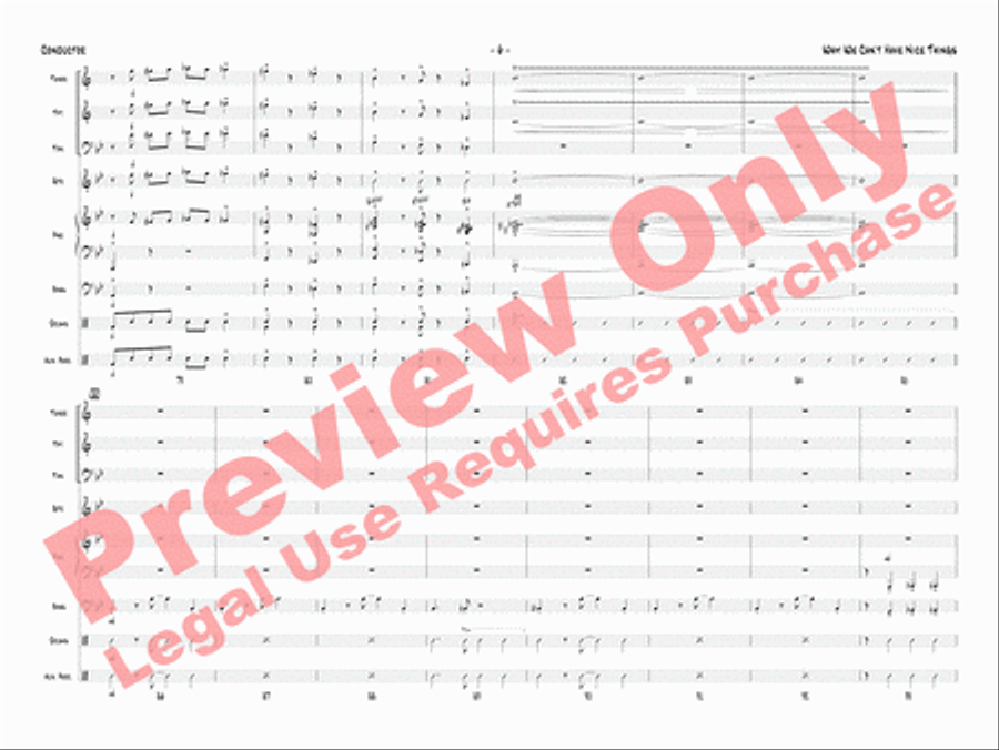 Why We Can't Have Nice Things Jazz Ensemble scores gallery preview page 9