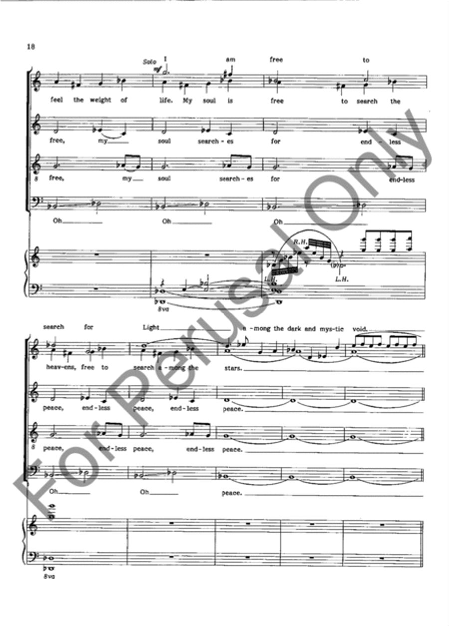 Valley of Shadows 4-Part scores gallery preview page 18