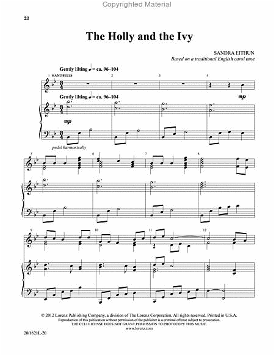 Christmas Carols for Three to Six Ringers 3-Octaves scores gallery preview page 5