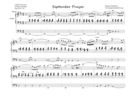 September Prayer for Organ image number null