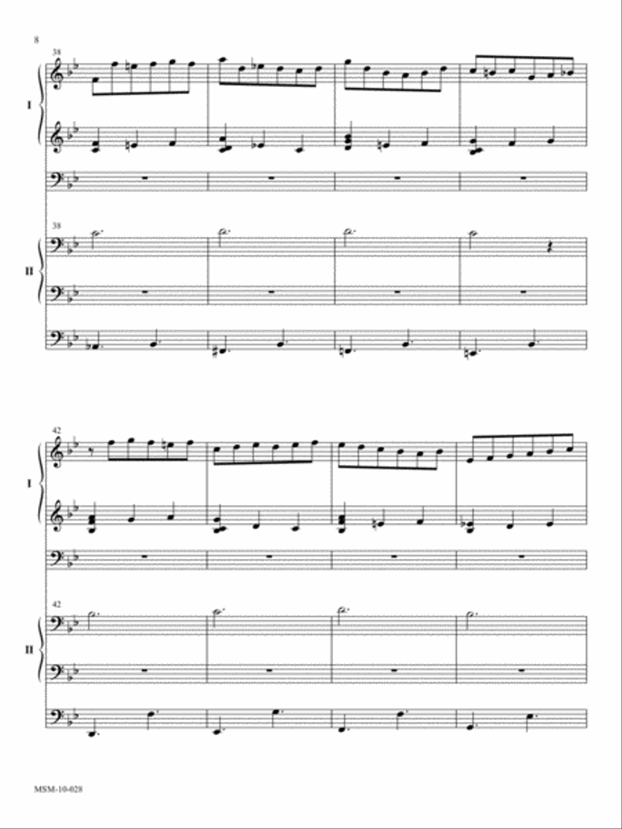 Variations on Veni Creator Spiritus Organ scores gallery preview page 6