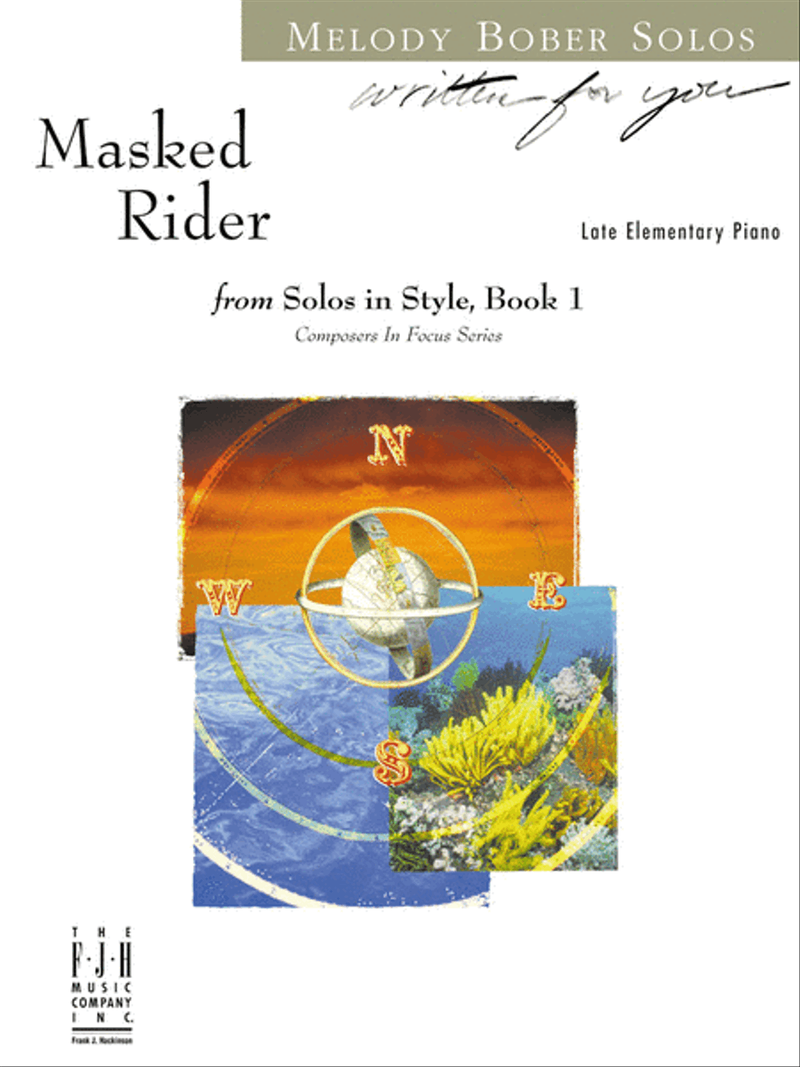 Masked Rider Easy Piano scores gallery preview page 1