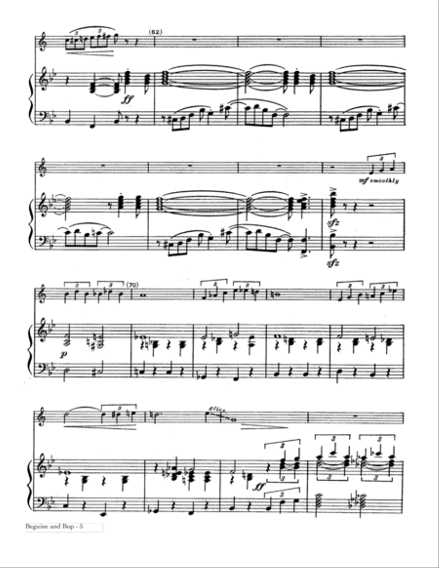 Beguine And Bop School and Community scores gallery preview page 5