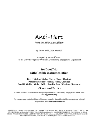 Book cover for Anti-hero