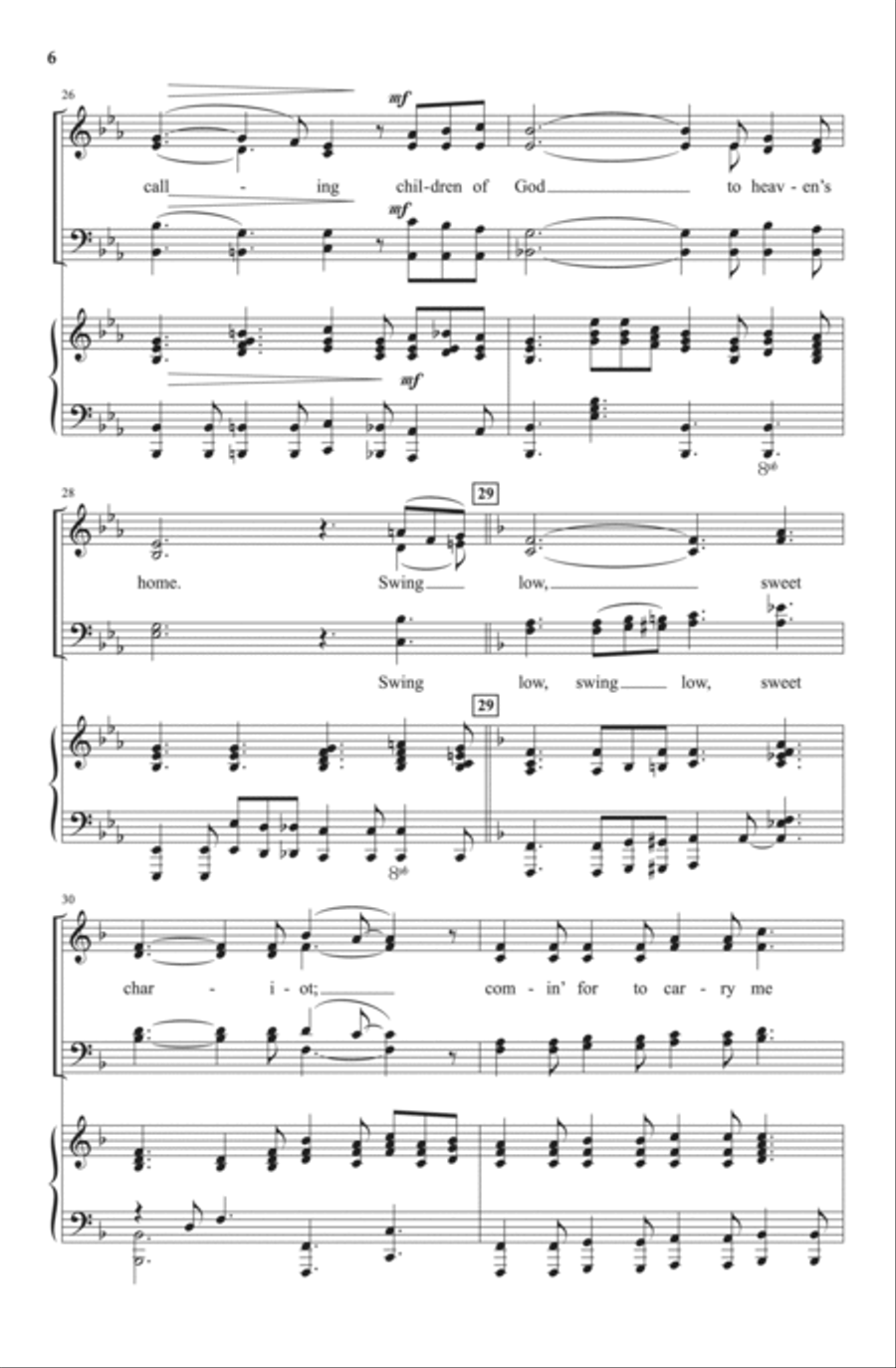 Sing and Shout Together, Children 4-Part scores gallery preview page 6