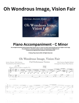 Oh Wondrous Image, Vision Fair [C Minor]