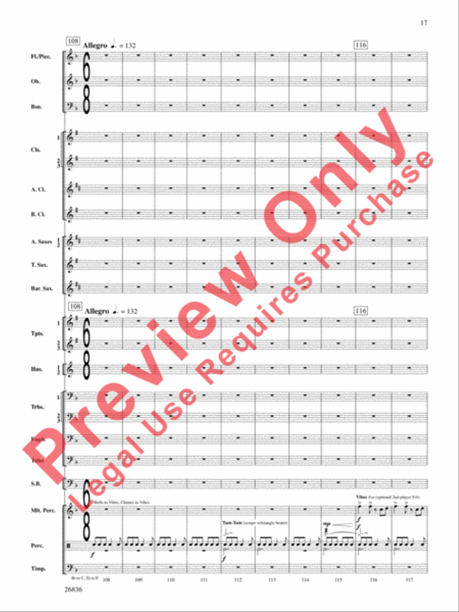 Eire Concert Band scores gallery preview page 18