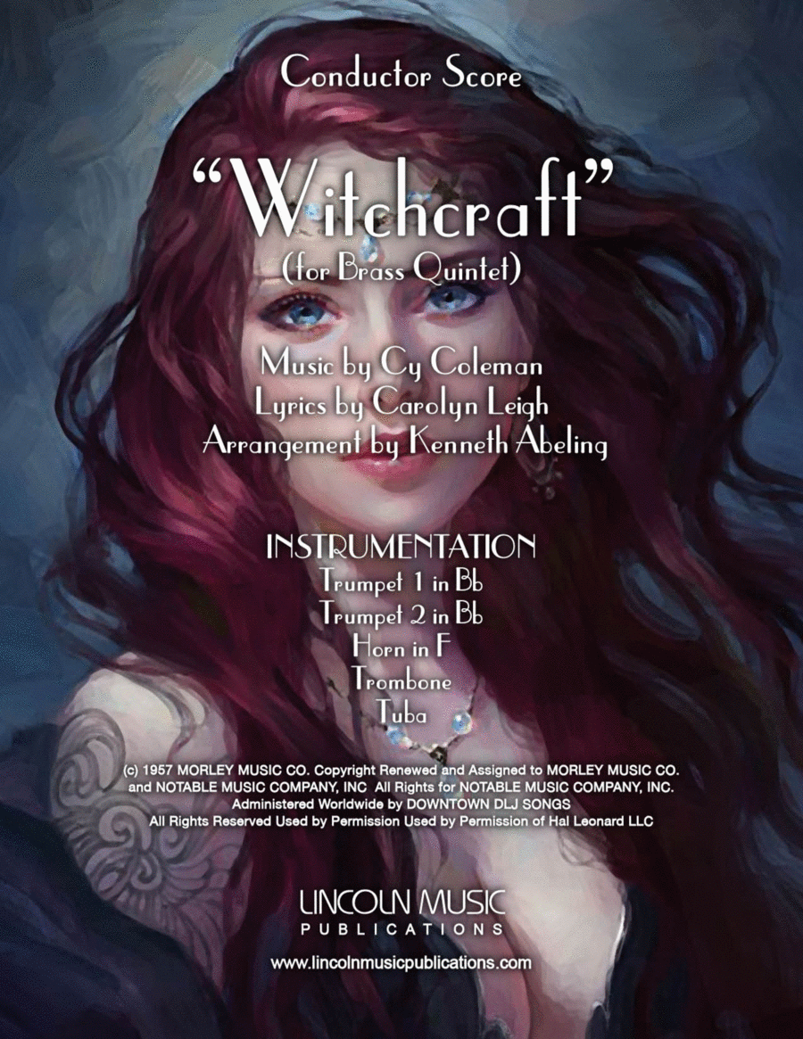 Witchcraft Brass Ensemble scores gallery preview page 1