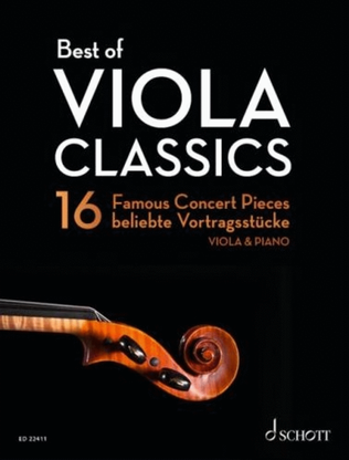 Book cover for Best of Viola Classics