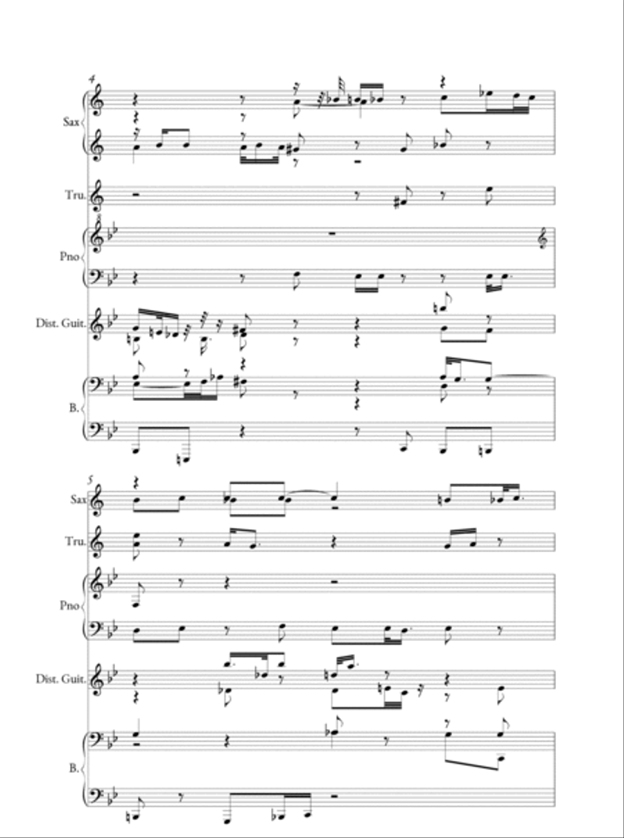 02 Terremoto Avastesimiento Small Ensemble scores gallery preview page 3