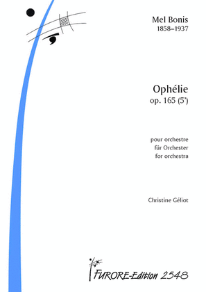 Book cover for Ophelie for orchestra