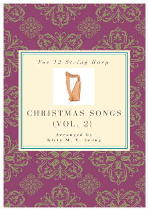 Book cover for Christmas Songs (Volume 2) - 12 String Harp