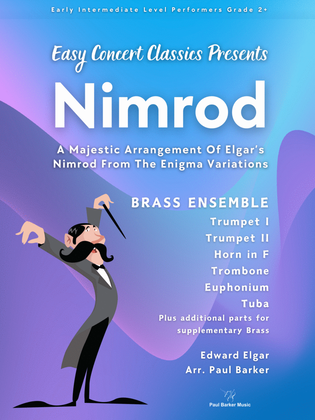 Book cover for Nimrod (Brass Ensemble)