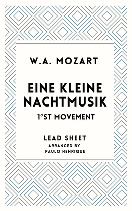 Eine kleine Nachtmusik - 1st movement